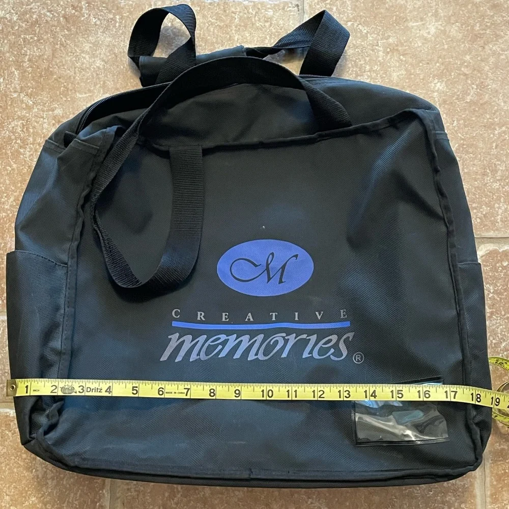 Creative Memories Black Tote Bag
